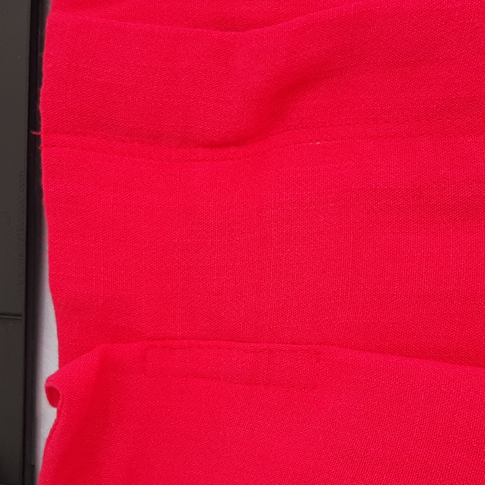 Pink pleated waist skirt with pockets - Picture 3 of 10